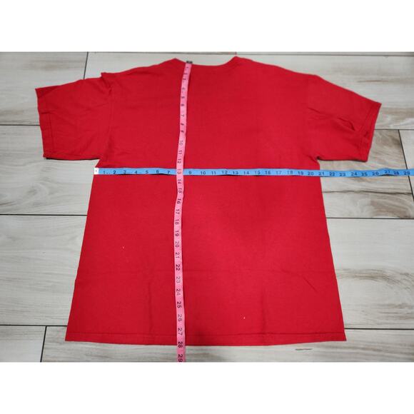 Vintage Disney World 2011 Florida Mickey Goofy Donald Pluto Red T Shirt Adult - Picture 4 of 4